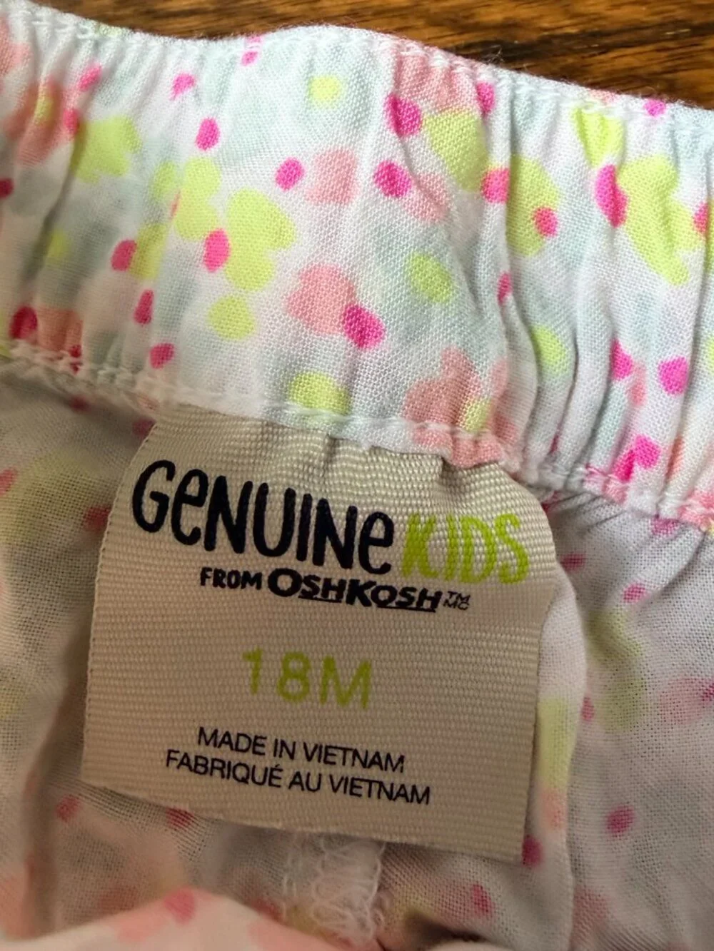 🍭4/$20 Osh Kosh Floral Rayon Pants 12-18 m